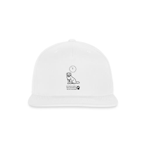 My Pet's Bladder World T-Shirt | Funny Dog/Cat Own - Snapback Baseball Cap