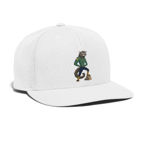 Raccoon Ranger in Neon Armor - Snapback Baseball Cap
