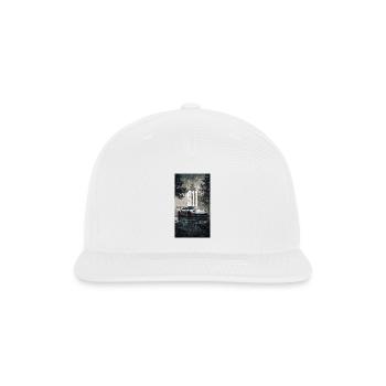 911 Forest Rain Racer - Snapback Baseball Cap - white - Front
