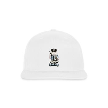 Always On Guard - Persian Security Cat - Snapback Baseball Cap - white - Front