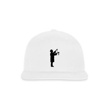 Scientist - Snapback Baseball Cap - white - Front