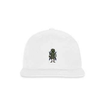 Bogbound Skullstack Goblin #3 - Snapback Baseball Cap - white - Front