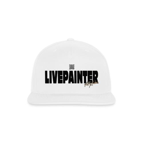 Simple Black Logo - Snapback Baseball Cap