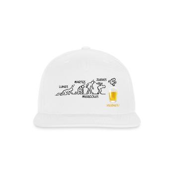 Beer-volution ESP - Snapback Baseball Cap - white - Front