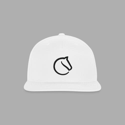 embroidered horsey! - Snapback Baseball Cap