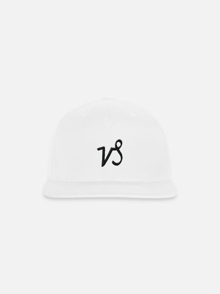 Capricorn embroidered - Snapback Baseball Cap - white