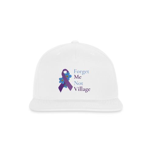 Forget Me Not Village Color Logo - Snapback Baseball Cap