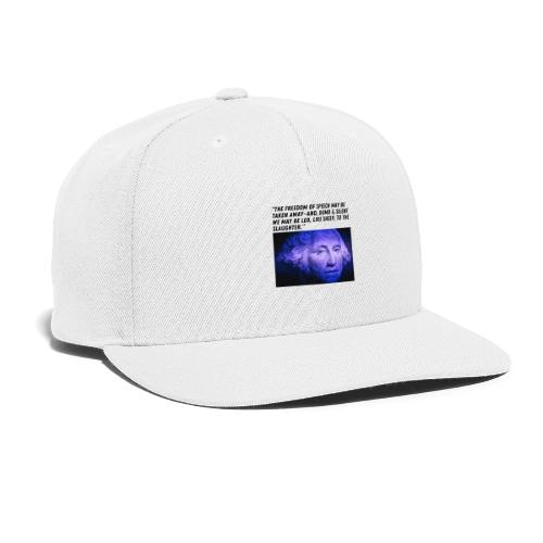 George Washington Freedom of Speech - Snapback Baseball Cap