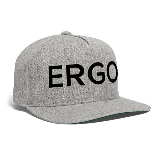 ERGO - Snapback Baseball Cap