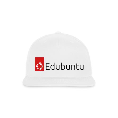 Edubuntu Logo 2023 - Black - Snapback Baseball Cap