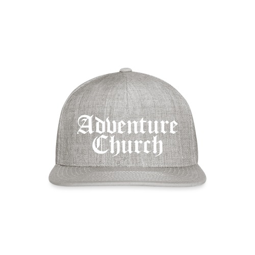 Old English - Adventure Church - Snapback Baseball Cap