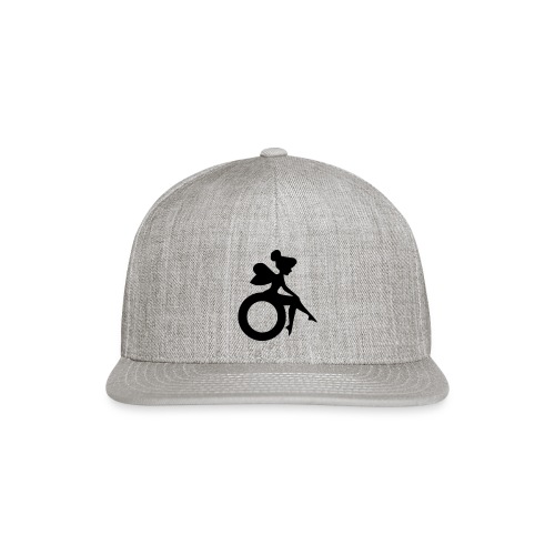 Image of a Wheelchair angel - Snapback Baseball Cap