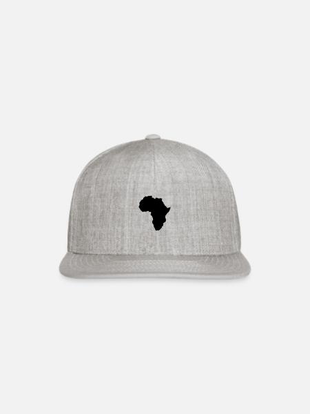 AFRICA - Snapback Baseball Cap - heather gray