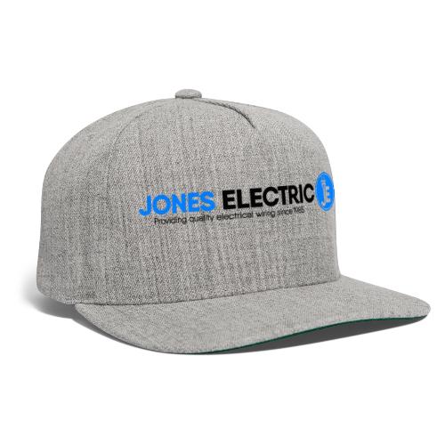 Jones Electric Logo Vector - Snapback Baseball Cap