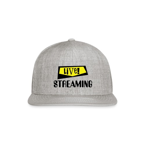 Live Streaming - Snapback Baseball Cap