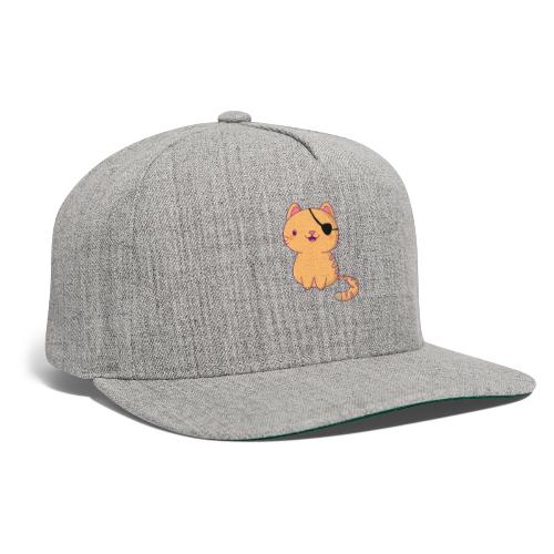 Cat with 3D glasses doing Vision Therapy! - Snapback Baseball Cap