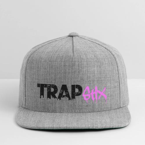 TRAPSTIX LOGO (Black x Pink) - Snapback Baseball Cap