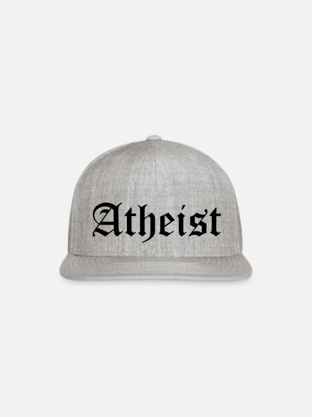 Atheist - Snapback Baseball Cap - heather gray