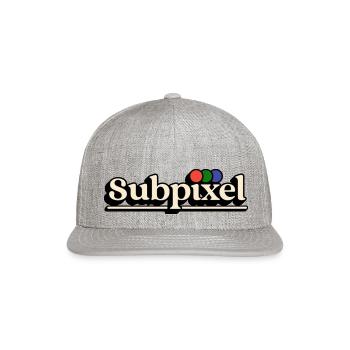 Series Screen Tv - Snapback Baseball Cap - heather gray - Front
