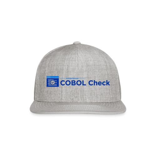 COBOL Check - Snapback Baseball Cap