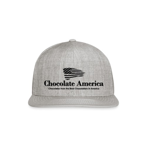 Logo for Chocolate America - Snapback Baseball Cap