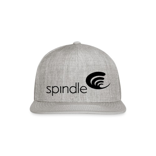 Spindle Logo Blk - Snapback Baseball Cap