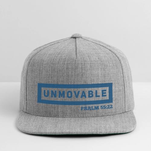 Unmovable: Psalm 55:22 - Snapback Baseball Cap