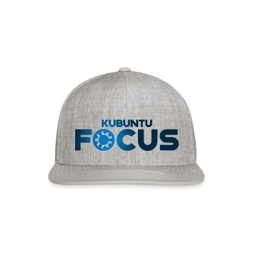 Kubuntu Focus Logo - Snapback Baseball Cap