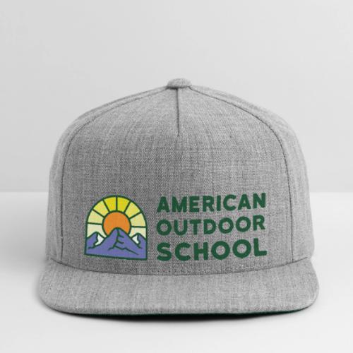 American Outdoor School Standard Logo - Snapback Baseball Cap