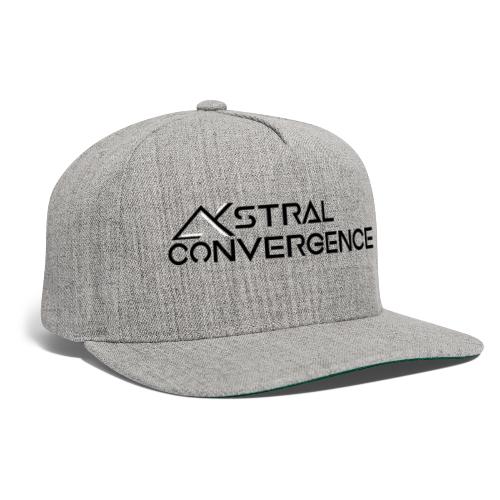 Astral Convergence Lettering - Snapback Baseball Cap