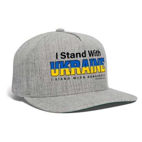 I Stand with Ukraine Accessories - Snapback Baseball Cap