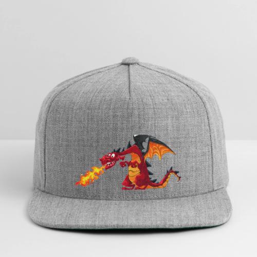 funny dragon design - Snapback Baseball Cap