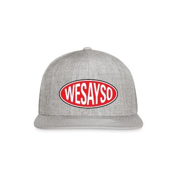 Prehistoric Development Corporation - Snapback Baseball Cap - heather gray - Front