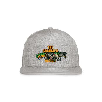 Grangler Nation - Snapback Baseball Cap - heather gray - Front