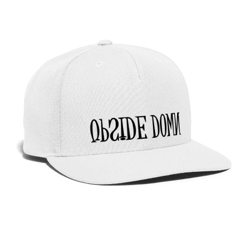 Upside Down Word Art - Snapback Baseball Cap