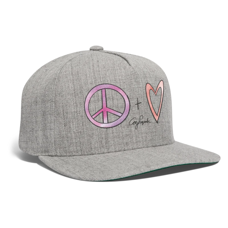 Peace & Love | Cory Signature Collection - Snapback Baseball Cap