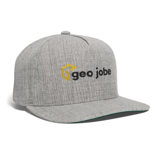 GEO Jobe Corp Logo - Black Text - Snapback Baseball Cap