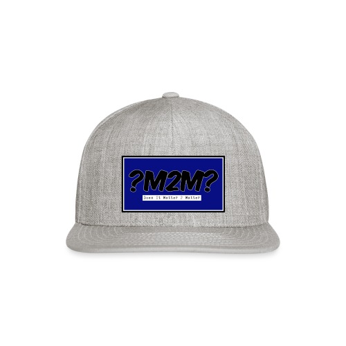 ?M2M? Logo Blue Box - Snapback Baseball Cap