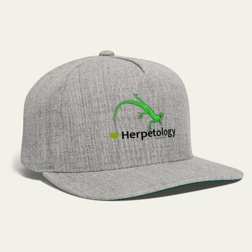 Love Herpetology - Love Science! - Anolis Lizard - Snapback Baseball Cap