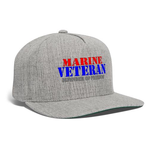 MarineVet - Snapback Baseball Cap