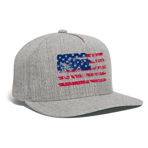 american flag 2 - Snapback Baseball Cap