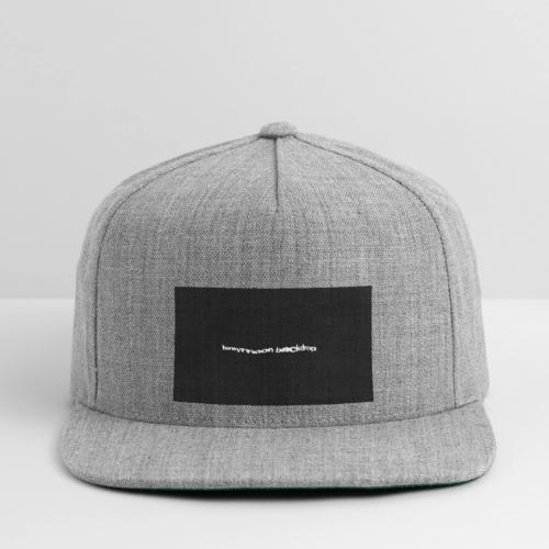 honeymoon backdrop - Snapback Baseball Cap