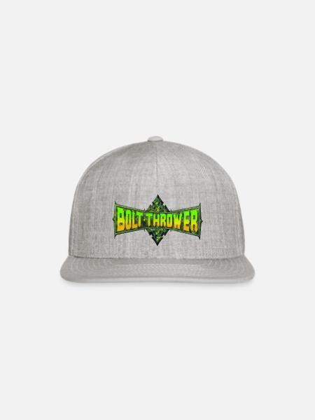 bolt thrower - Snapback Baseball Cap - heather gray