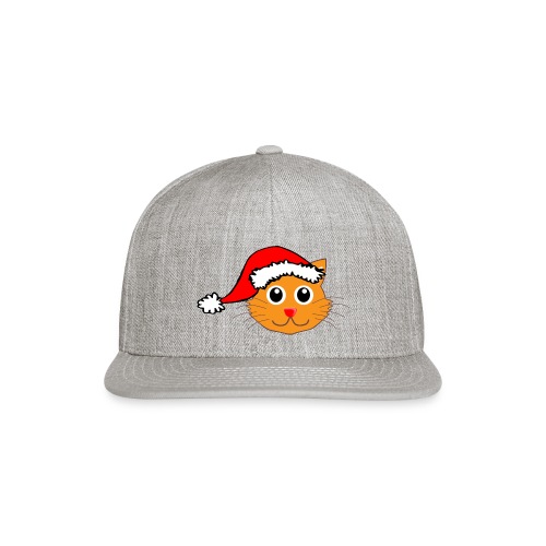 Santa Paws Cat - Snapback Baseball Cap