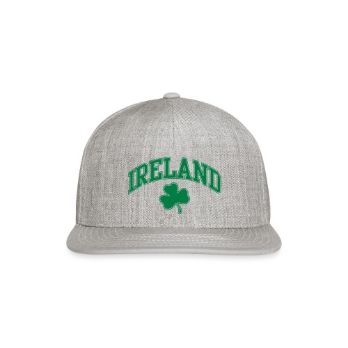 Ireland with Shamrock - Snapback Baseball Cap