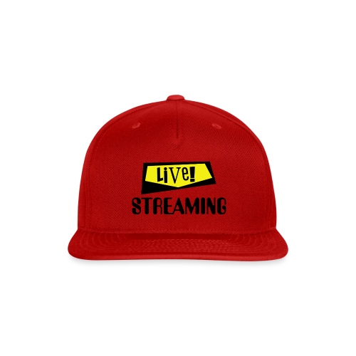 Live Streaming - Snapback Baseball Cap
