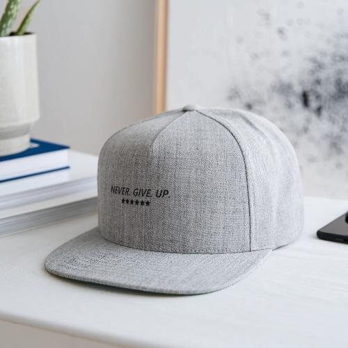 Never. Give. Up. - Snapback Baseball Cap