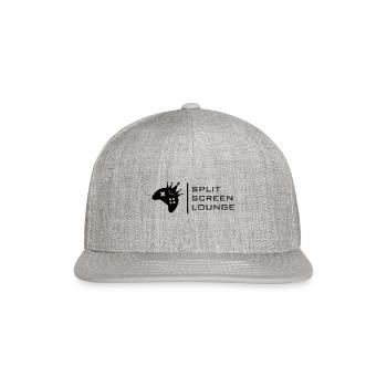 Split Screen Concepts - Snapback Baseball Cap - heather gray - Front