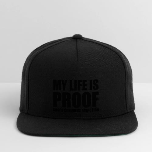 Proof: Grace Conquers Addiction - Snapback Baseball Cap