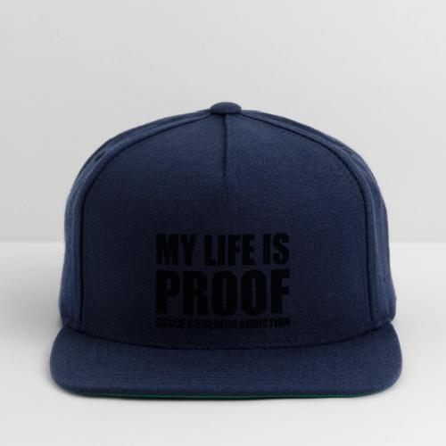 Proof: Grace Conquers Addiction - Snapback Baseball Cap